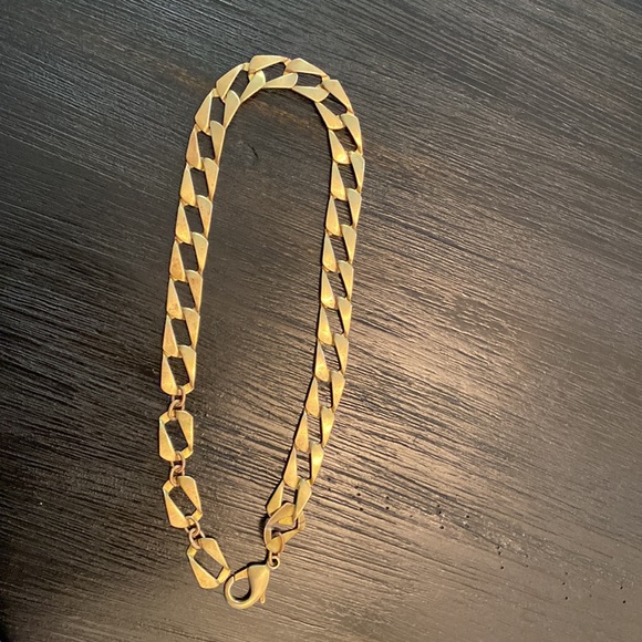 Twisted Silver Muscle Necklace - Picture 4 of 7